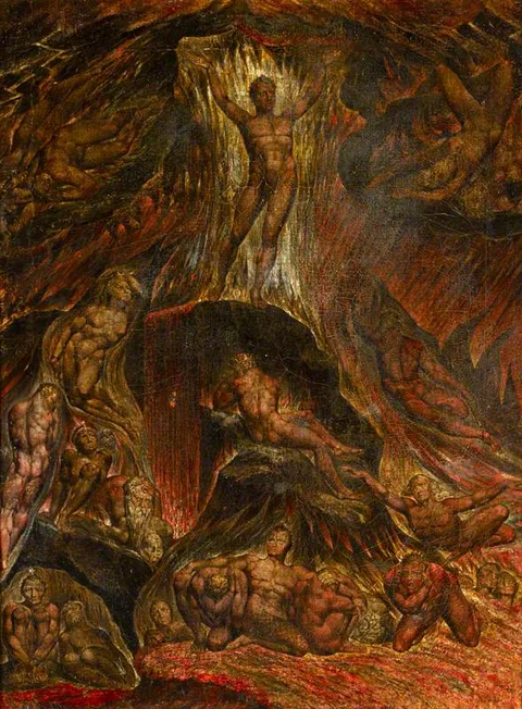 William Blake, Satan calling up his Legions (from John Milton's 'Paradise Lost')
