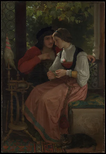 William-Adolphe Bouguereau, The Proposal