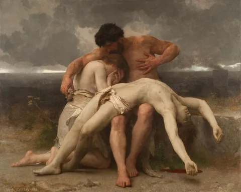 William-Adolphe Bouguereau, The First Mourning