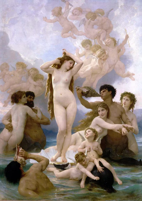 William-Adolphe Bouguereau, The Birth of Venus