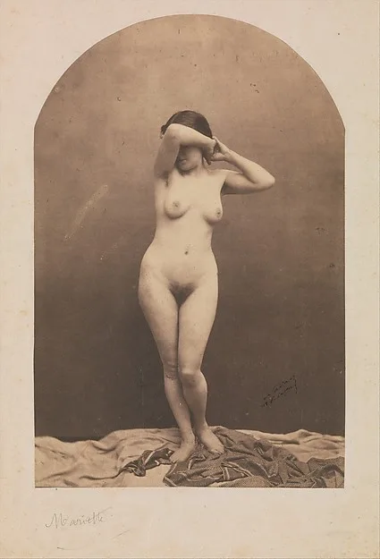 Nadar, [Standing Female Nude]