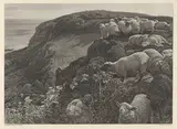 William Holman Hunt, On the Hill Side (Our English Coasts, 1852), from "The Art Journal"