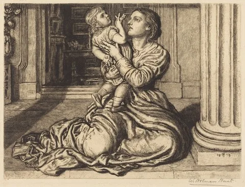 William Holman Hunt, The Father's Leave-Taking