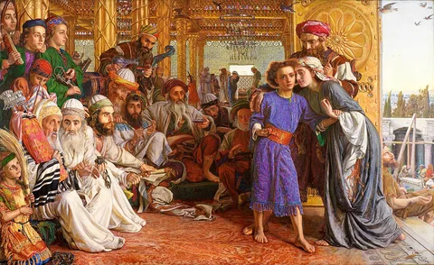 William Holman Hunt, The Finding of the Saviour in the Temple