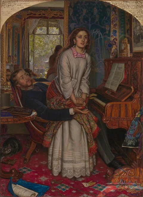 William Holman Hunt, The Awakening Conscience
