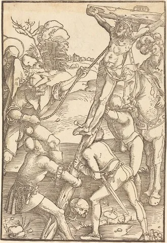 Hans Baldung Grien, Christ Raised on the Cross