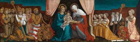 Hans Baldung Grien, Margrave, Mother and child