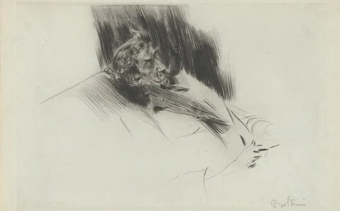 Giovanni Boldini, Whistler Asleep