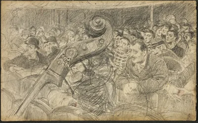 Giovanni Boldini, Audience at a Parisian Theatre II