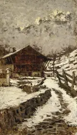 Francesco Filippini, At the foot of the glacier