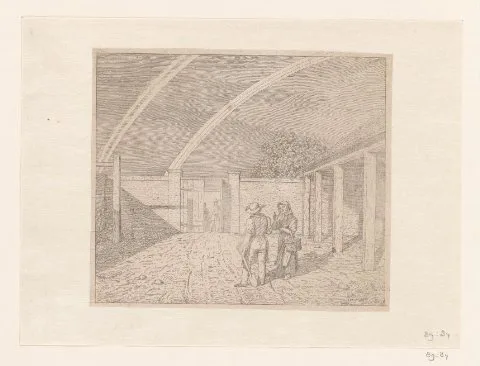 Christoffer Wilhelm Eckersberg, Linear Perspective used in painting art, 1e versie, proefdruk