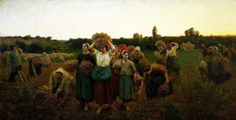 Jules Breton, Calling in the Gleaners