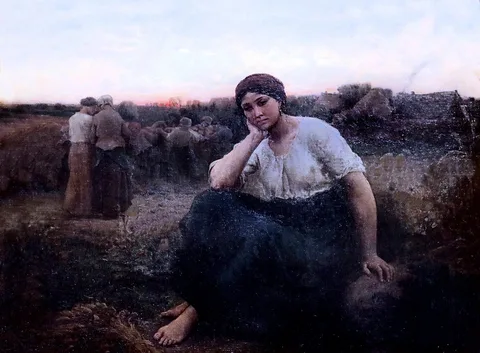 Jules Breton, Evening