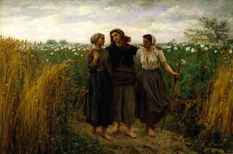 Jules Breton, Returning from the Fields