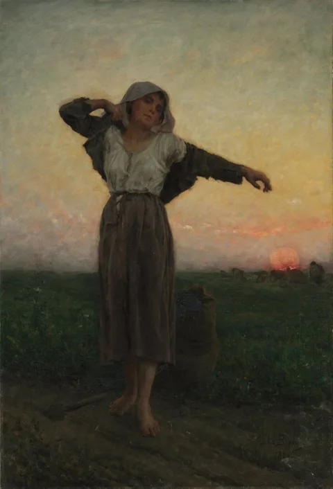 Jules Breton, The Tired Gleaner