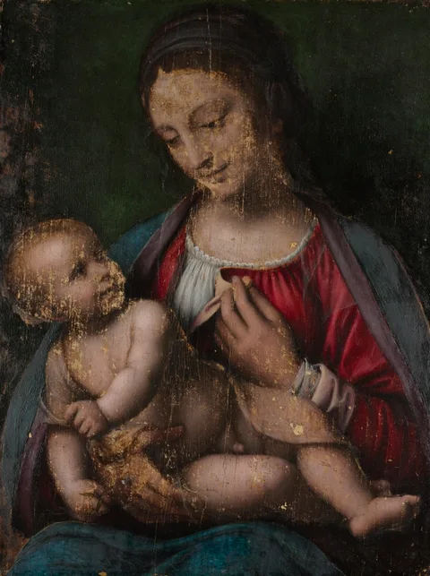 Bernardino Luini, Virgin and Child