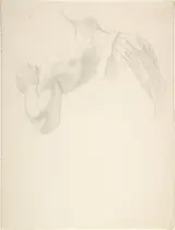 Johann Friedrich Overbeck, Left Arm and Shoulders of a Man Seen from the Back
