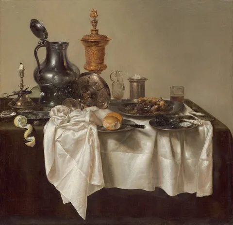 Willem Claesz. Heda, Banquet Piece with Mince Pie