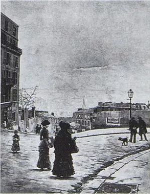 Jean Béraud, Montmartre