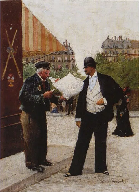 Jean Béraud, Delivery Man