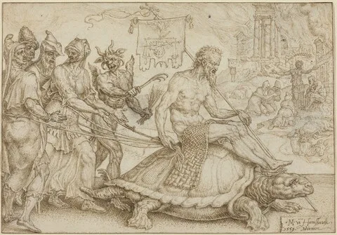 Maarten van Heemskerck, The Triumph of Job