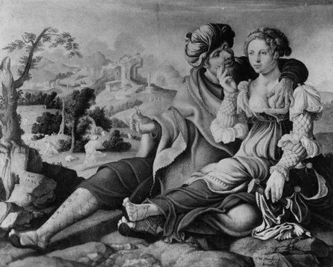 Maarten van Heemskerck, Juda and Thamar
