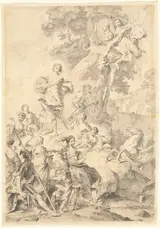 Giovanni Battista Piazzetta, Apollo, the Muses, and Mars: In Praise of Tasso