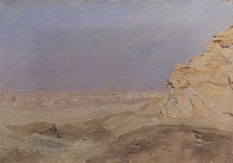 Laurits Tuxen, A View Of Cairo