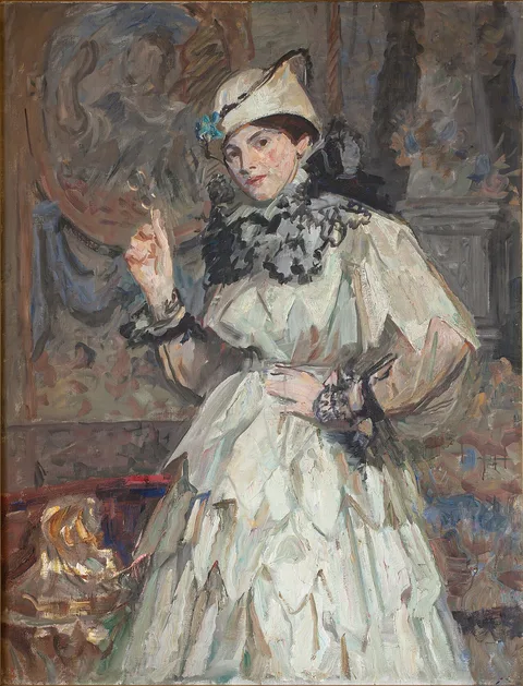Laurits Tuxen, The Artist’s Daughter in Fancy Dress