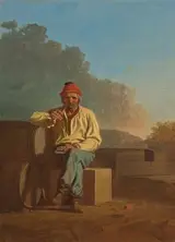 George Caleb Bingham, Mississippi Boatman