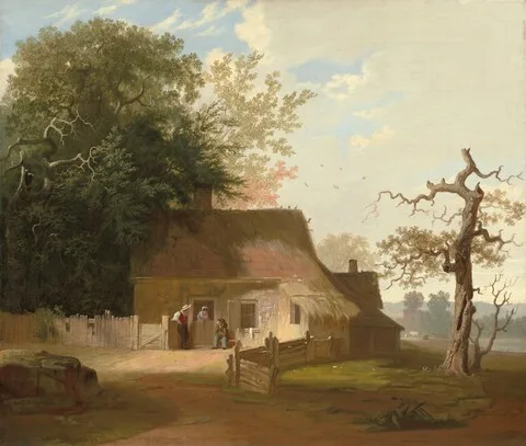 George Caleb Bingham, Cottage Scenery