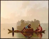 George Caleb Bingham, Fur Traders Descending the Missouri