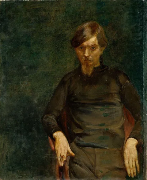 Oda Krohg, Portrait of the Swedish Painter Ivar Arosenius