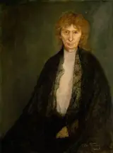 Oda Krohg, Portrait of the Author Rota Margrethe Vullum