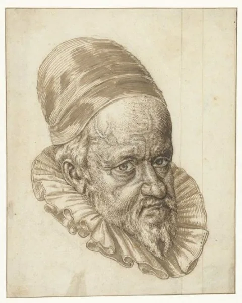 Theodor de Bry, Portret van Sigismund Feyerabend