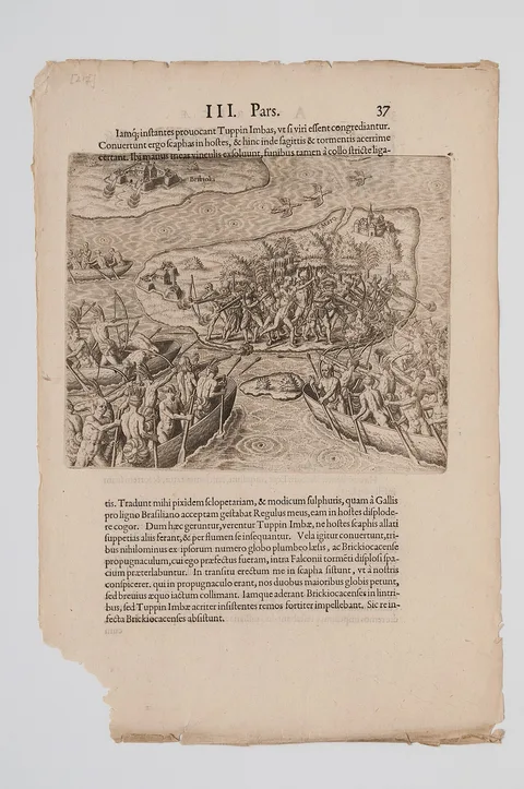 Theodor de Bry, Cenas de Antropofagia no Brasil
