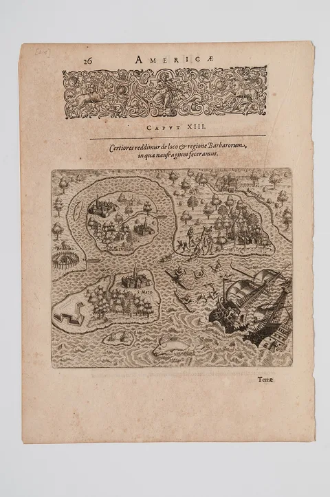 Theodor de Bry, Cenas de Antropofagia no Brasil