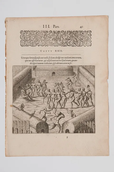 Theodor de Bry, Cenas de Antropofagia no Brasil