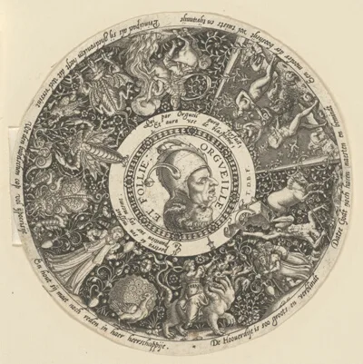 Theodor de Bry, Pride and Madness (Orgeuille et Follie)