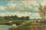 Willem Roelofs, Landscape in the Environs of The Hague