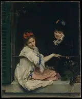 Raimundo de Madrazo y Garreta, Girls at a Window