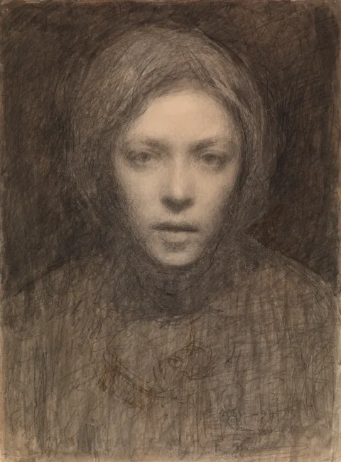 Ellen Thesleff, Self-Portrait