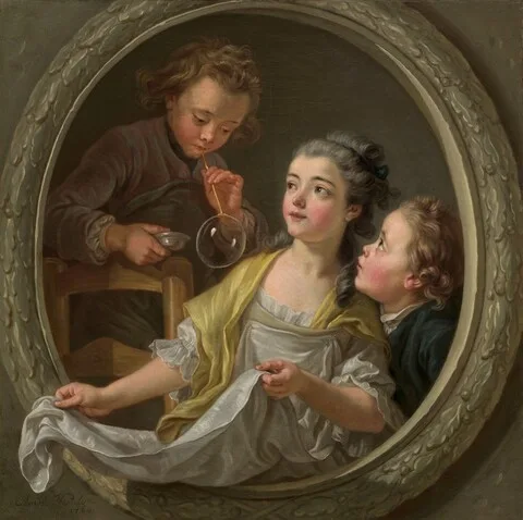 Charles-Amédée-Philippe van Loo, Soap Bubbles