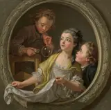 Charles-Amédée-Philippe van Loo, Soap Bubbles