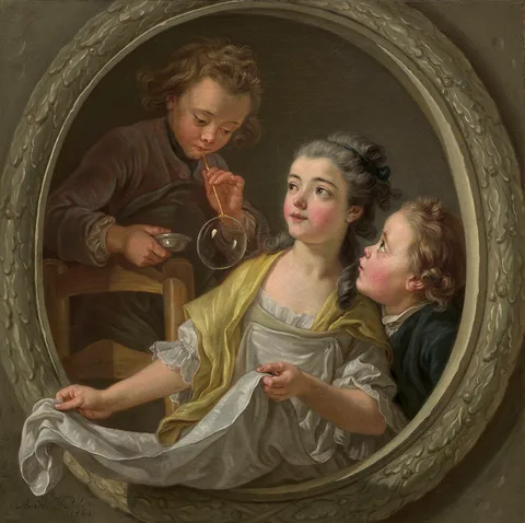 Charles-Amédée-Philippe van Loo, Soap Bubbles