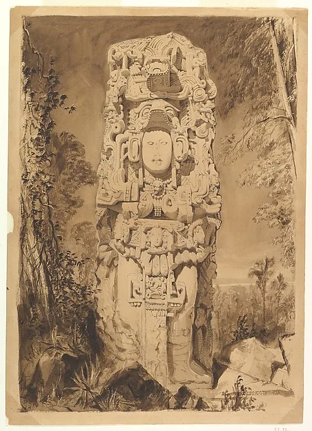 Frederick Catherwood, Stela at Copán