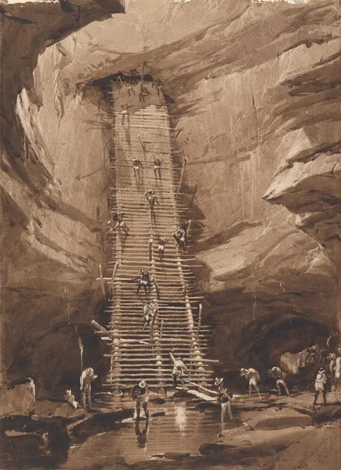 Frederick Catherwood, Well at Bolonchen, Yucatan