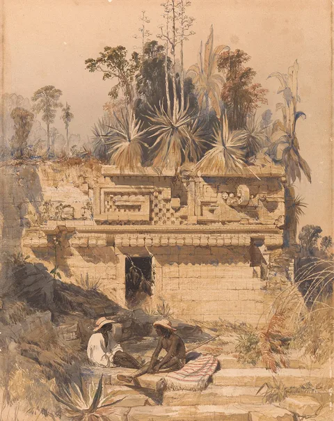 Frederick Catherwood, Ruins at Sabachtsche