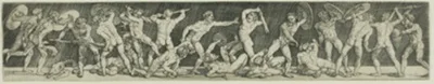 Barthel Beham, Battle of Eighteen Nude Men