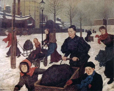 Hans Baluschek, Coal Loads